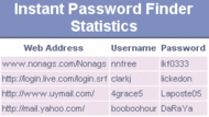 Instant Password Finder screenshot